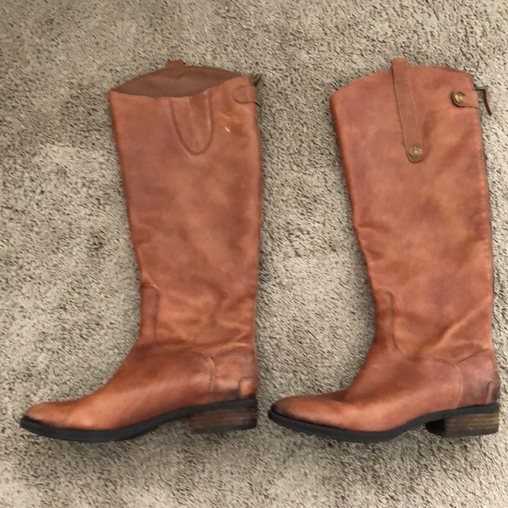 Sam Edelman- Leather Penny Riding Boots